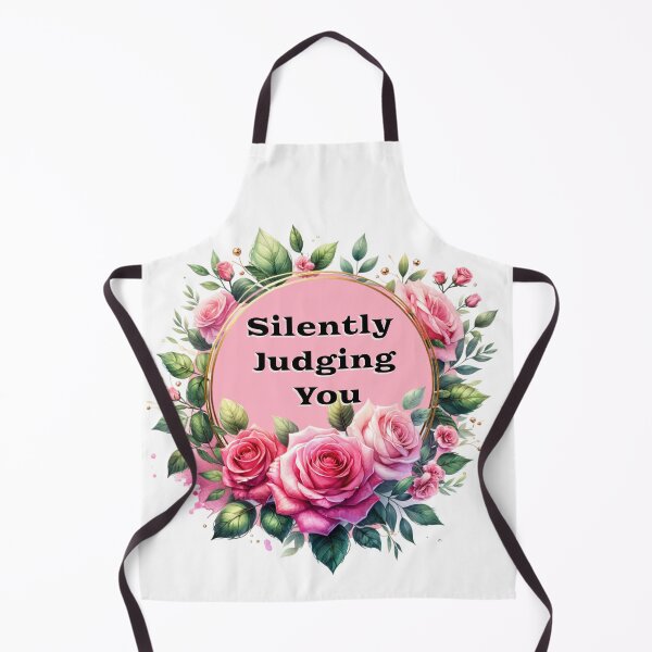 Item preview, Silently Judging You – Floral Humor designed and sold by MTeesGA.