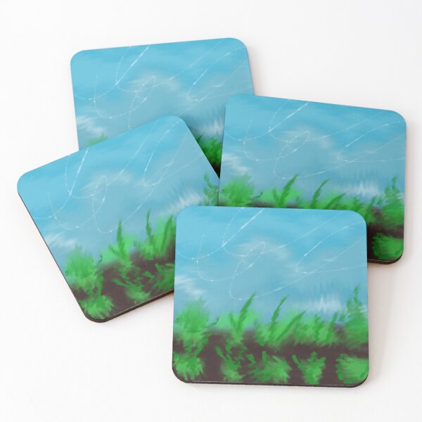 Item preview, Whispers in the Wind – Serene Summer Grass and Sky designed and sold by Fernwave.