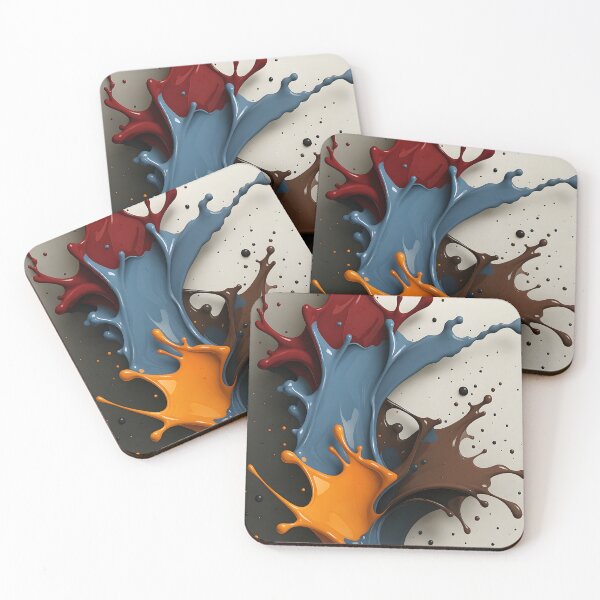 Item preview, Splash Collision designed and sold by Kaleidoscope Print.