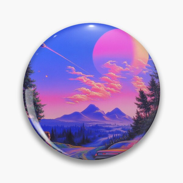 Item preview, Surreal Lofi Landscape designed and sold by V-Fantasy.