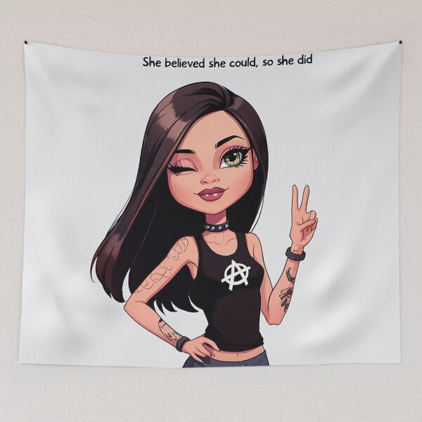 Item preview, She believed she could, so she did designed and sold by Vintage Designs +.