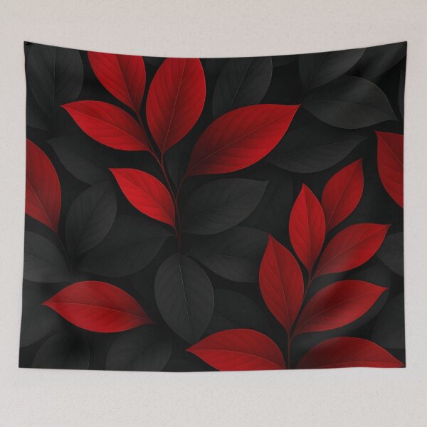 Item preview, Crimson Foliage designed and sold by Kaleidoscope Print.