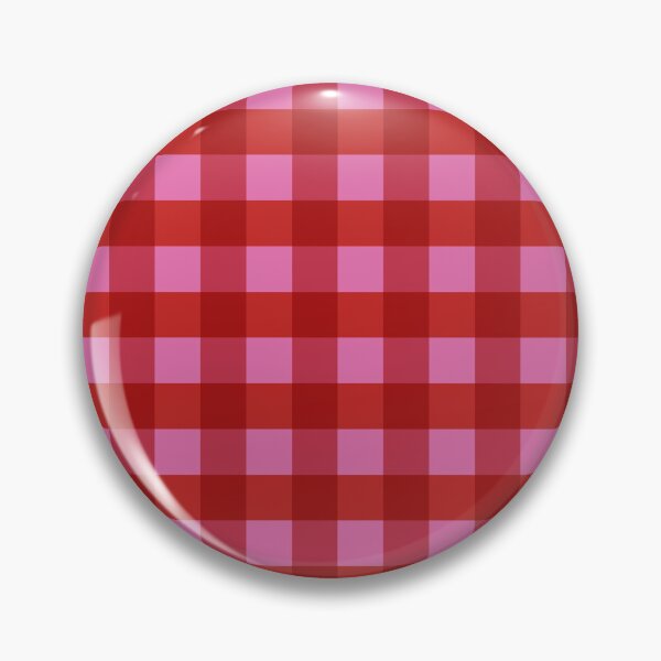 Item preview, Red & Pink Gingham – Bold Clean Check Pattern designed and sold by dreamy-blooms.