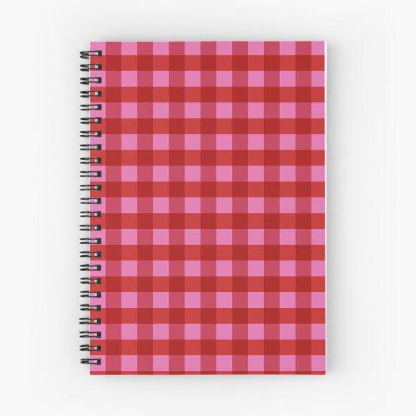 Item preview, Red & Pink Gingham – Bold Clean Check Pattern designed and sold by dreamy-blooms.