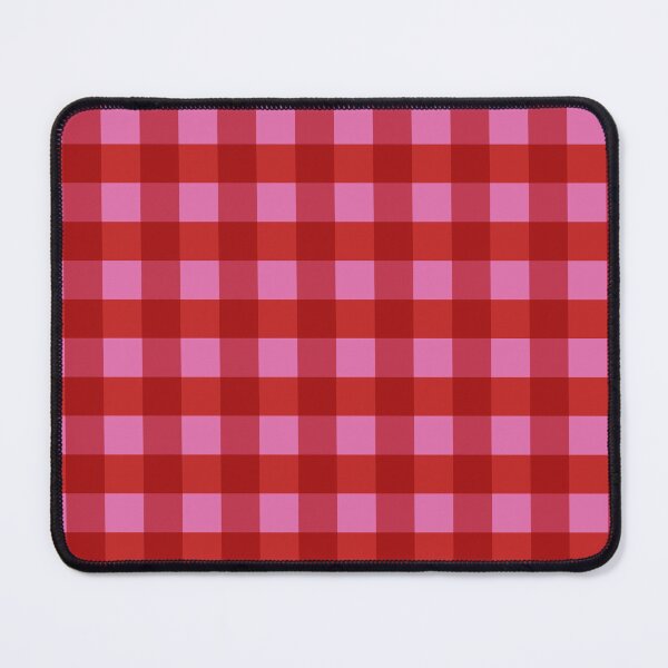 Item preview, Red & Pink Gingham – Bold Clean Check Pattern designed and sold by dreamy-blooms.