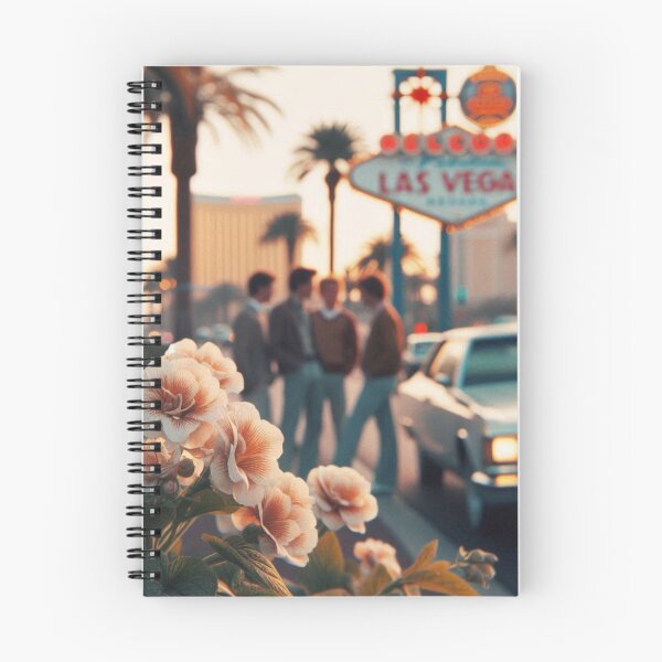 Item preview, 1980s Las Vegas Flowers – AI Black and White Artwork with Floral Focus for Clothing and Accessories for Plant Lovers designed and sold by knalpot-design.