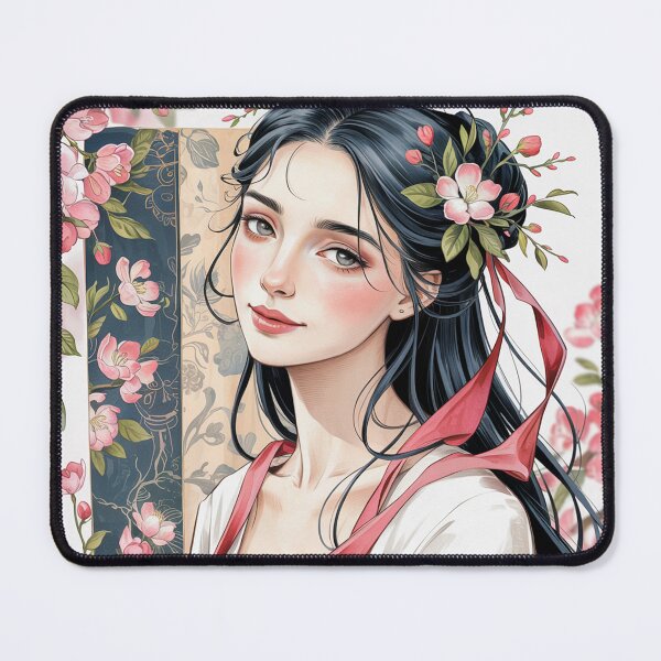 Item preview, Young girl in neo-traditional style. designed and sold by Lilashakti ⭐️ ⭐️ ⭐️ ⭐️ ⭐️.