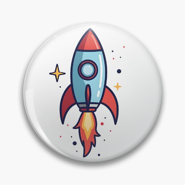 Item preview, Cute Rocket Art designed and sold by Trending Designs.