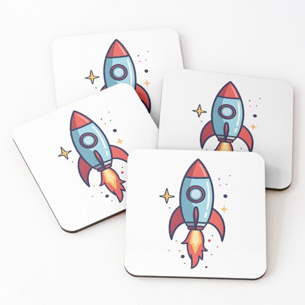 Item preview, Cute Rocket Art designed and sold by Trending Designs.