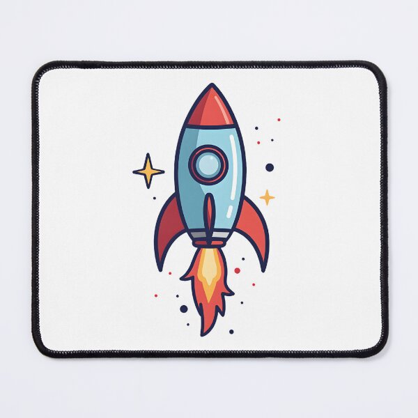 Item preview, Cute Rocket Art designed and sold by Trending Designs.