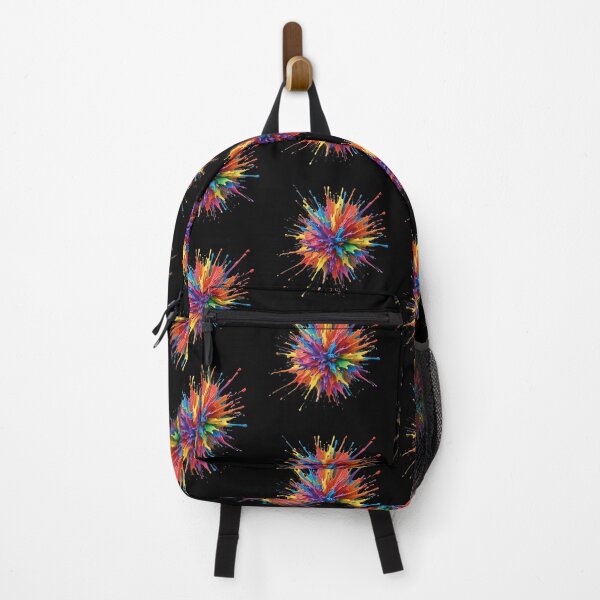 Item preview, Vibrant Paint Explosion Art - Abstract Colorful Burst for Modern Decor designed and sold by gallofoto.