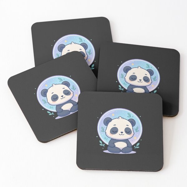 Item preview, Chibi Panda with Emotional Weather – Rain to Rainbow Mood designed and sold by ColorSplash123.