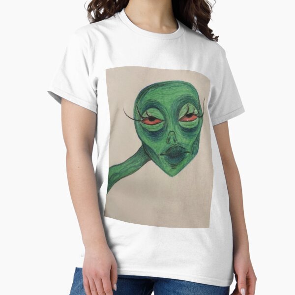 Item preview, Green alien designed and sold by NOOIRSTUDIO.