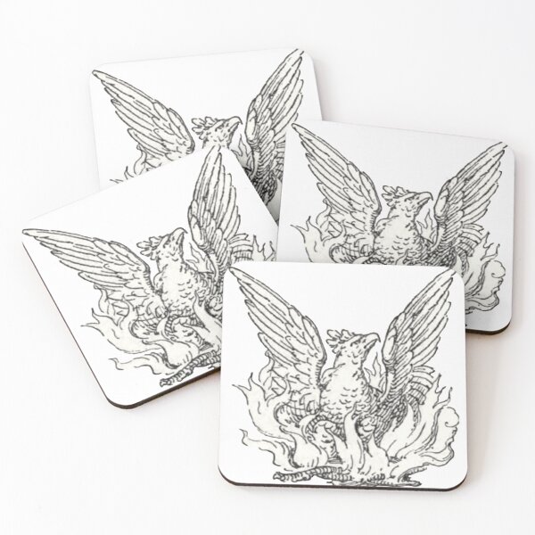 Item preview, Phoenix Illustration  designed and sold by HawthorneFlame.