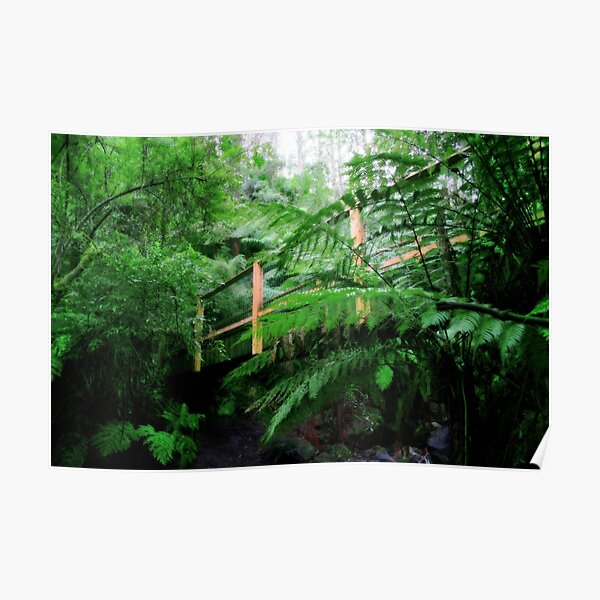 Bridge in the Green Poster