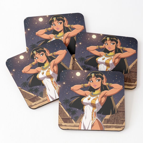 Item preview, Beautiful Ancient Egyptian Priestess artwork designed and sold by Vintage Designs +.