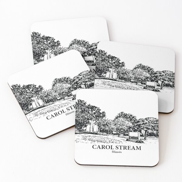 Item preview, Carol Stream - Illinois designed and sold by Lakeric Cityscapes.
