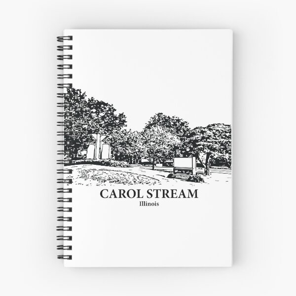 Item preview, Carol Stream - Illinois designed and sold by Lakeric Cityscapes.