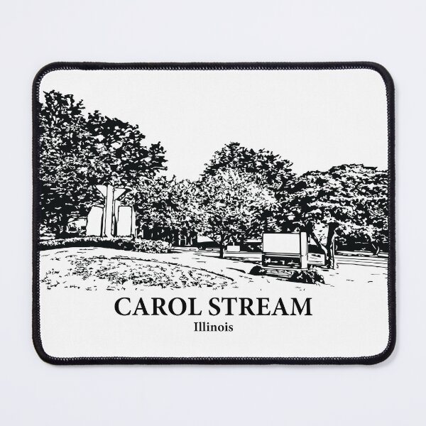 Item preview, Carol Stream - Illinois designed and sold by Lakeric Cityscapes.
