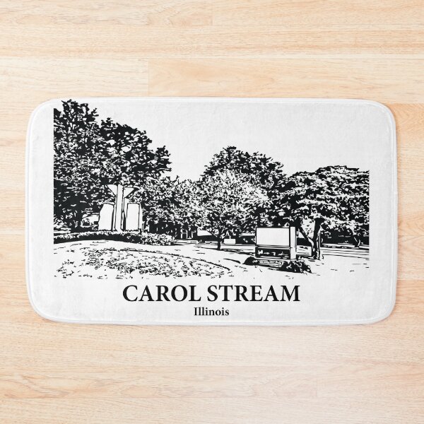 Item preview, Carol Stream - Illinois designed and sold by Lakeric Cityscapes.