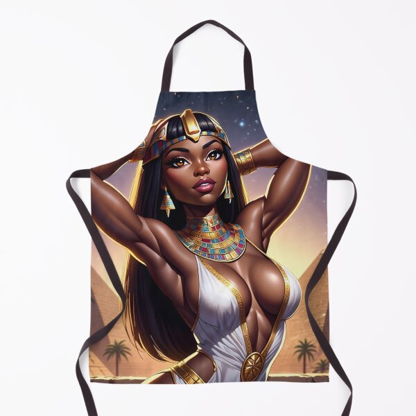 Item preview, Beautiful Ancient Egyptian Priestess artwork designed and sold by Vintage Designs +.