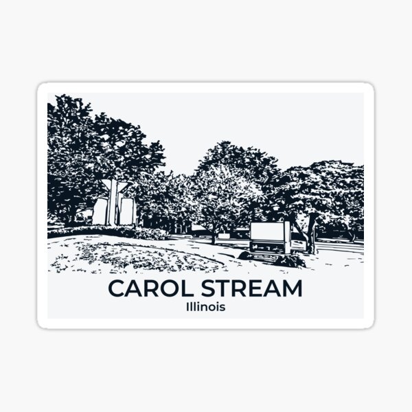 Item preview, Carol Stream - Illinois designed and sold by Lakeric.