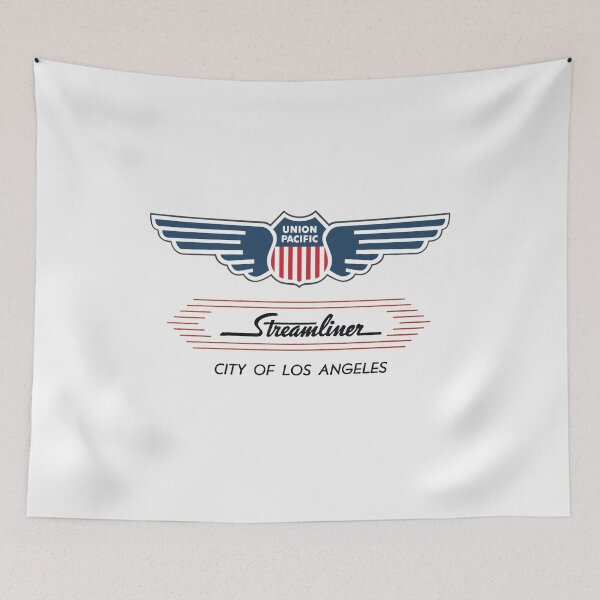 Item preview, Vintage Union Pacific Railroad - The City Of Los Angeles designed and sold by QuayTradingCo.