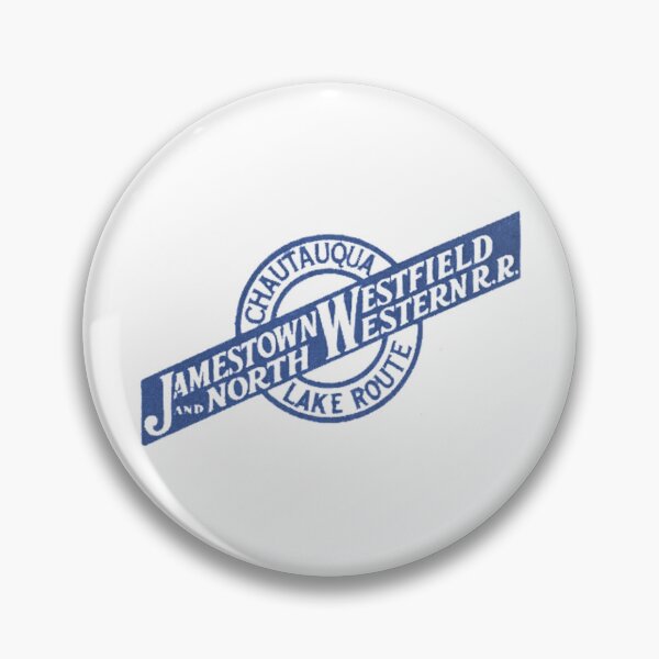 Artikelvorschau, Vintage Jamestown Westfield and North Western Railroad - Chautauqua Lake Route entworfen und verkauft von QuayTradingCo.