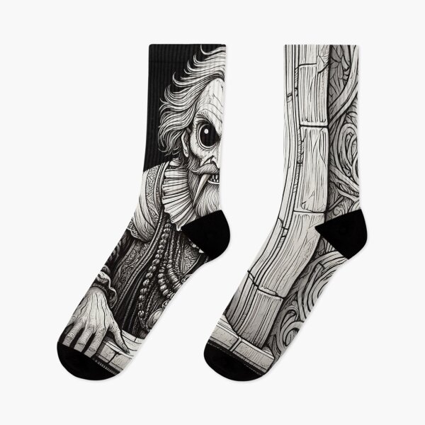 Item preview,  Evil vampire standing staring at you designed and sold by Vintage Designs +.
