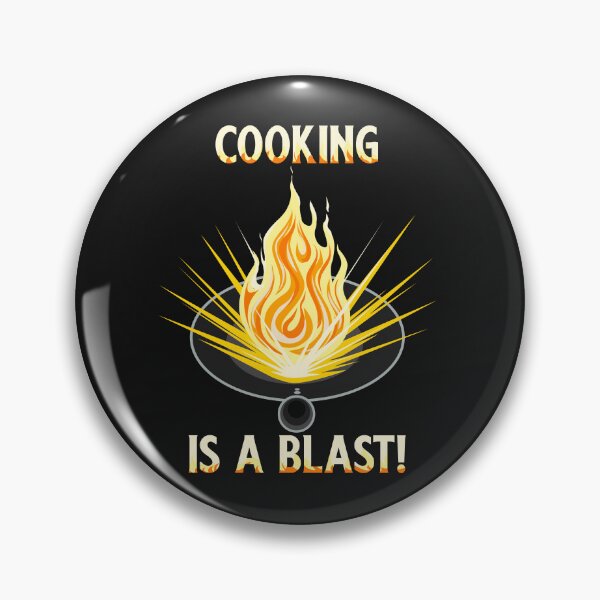 Item preview, Cooking is a Blast Frying Pan Design designed and sold by Jaudaux Designs.