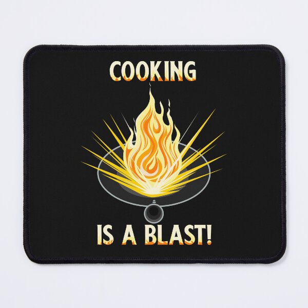 Item preview, Cooking is a Blast Frying Pan Design designed and sold by Jaudaux Designs.
