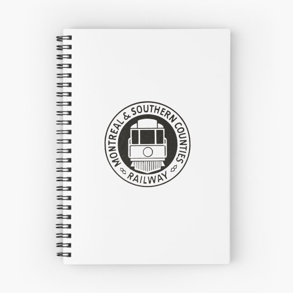 Item preview, Vintage Montreal and Southern Counties Railway designed and sold by QuayTradingCo.