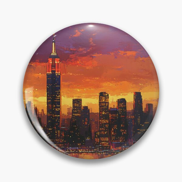Artikelvorschau, Empire State Symphony of Sunset entworfen und verkauft von Proyava.Art.