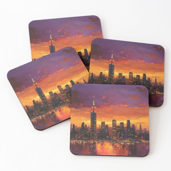Item preview, Empire State's Symphony of Sunset designed and sold by Proyava.Art.
