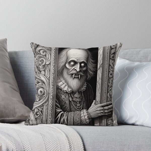 Item preview,   Evil vampire standing staring at you designed and sold by Vintage Designs +.