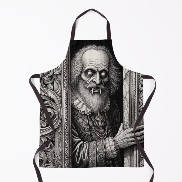 Item preview, Evil vampire standing staring at you designed and sold by Vintage Designs +.
