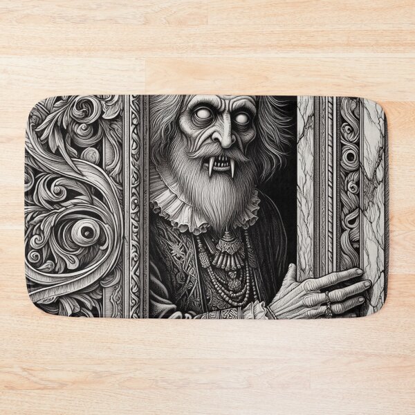 Item preview,   Evil vampire standing staring at you designed and sold by Vintage Designs +.