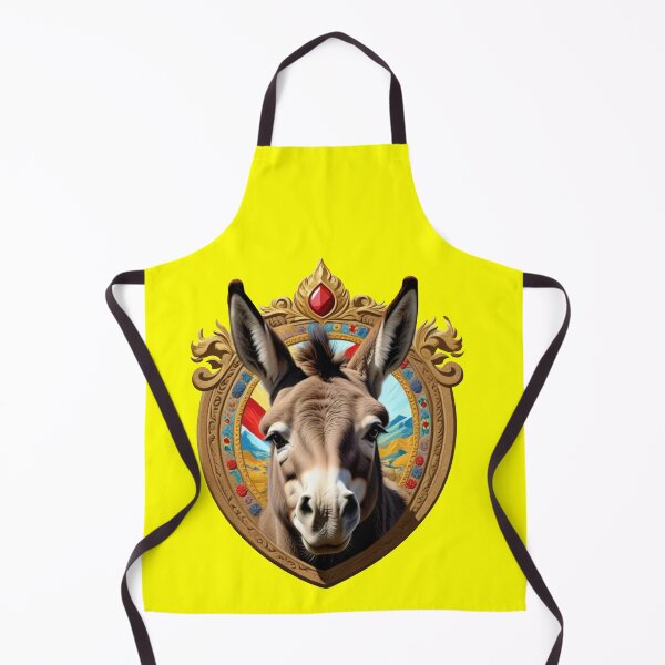 Item preview, DONKEY SHIELD (#FFFF00) designed and sold by Marlon Oseguera.