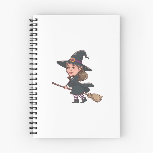 Item preview, A witch with a broom. designed and sold by Joseph Hail.