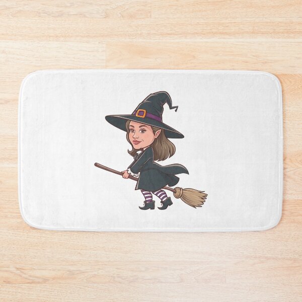 Item preview, A witch with a broom. designed and sold by Joseph Hail.