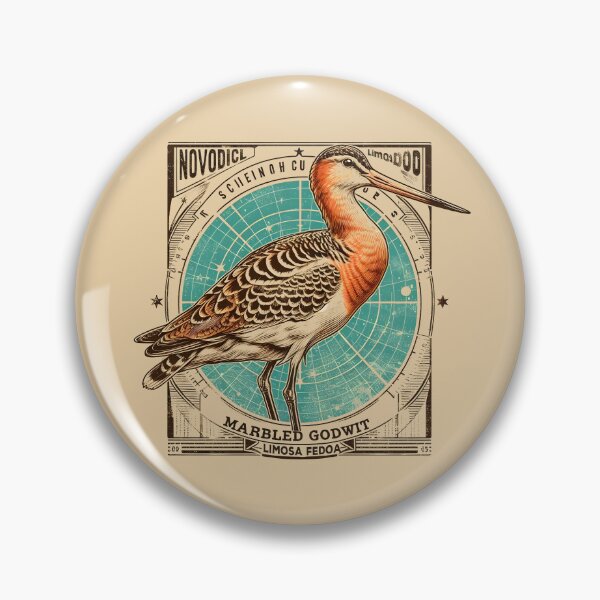 Item preview, Marbled Godwit designed and sold by theAVIARY7.