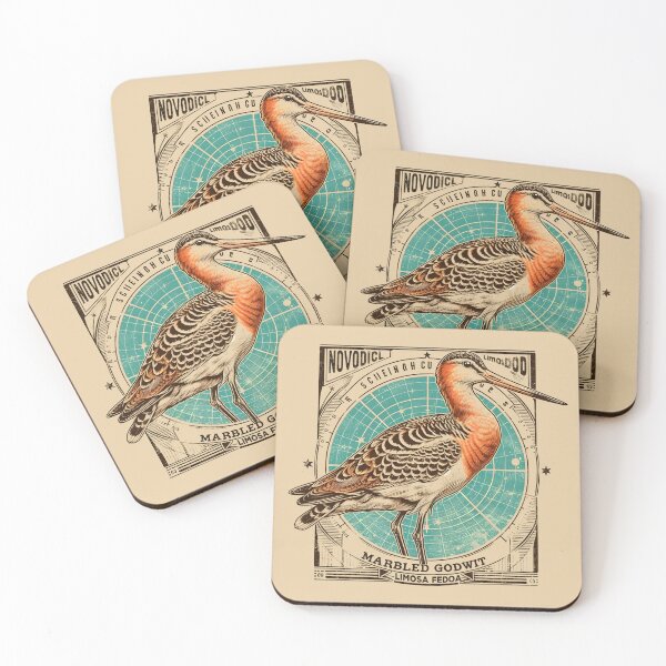 Item preview, Marbled Godwit designed and sold by theAVIARY7.