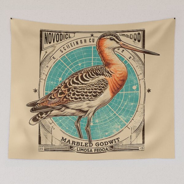 Item preview, Marbled Godwit designed and sold by theAVIARY7.