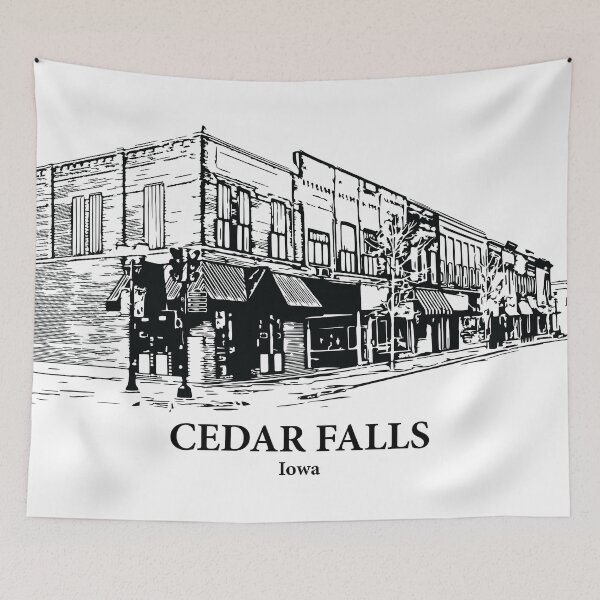 Item preview, Cedar Falls - Iowa designed and sold by Lakeric Cityscapes.