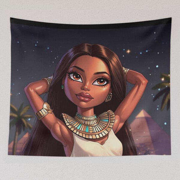 Item preview,  Beautiful Ancient Egyptian Priestess artwork designed and sold by Vintage Designs +.