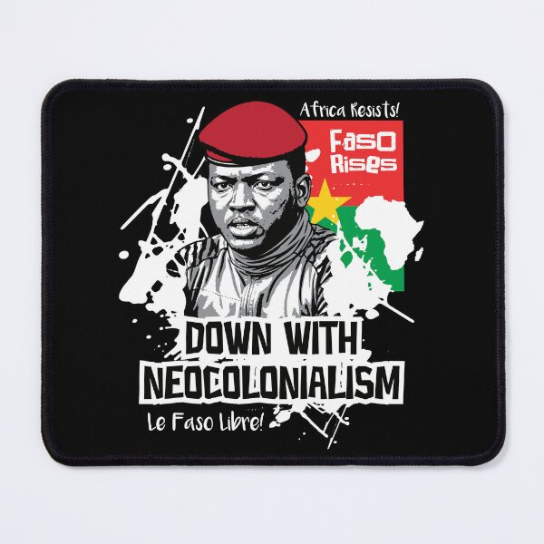 Item preview, Burkina Faso and Captain Ibrahim Traoré designed and sold by irfankokabi.