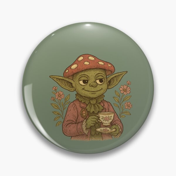 Item preview, Mushrooms & Manners – A Regency Woodland Goblin designed and sold by Moss & Mischief.
