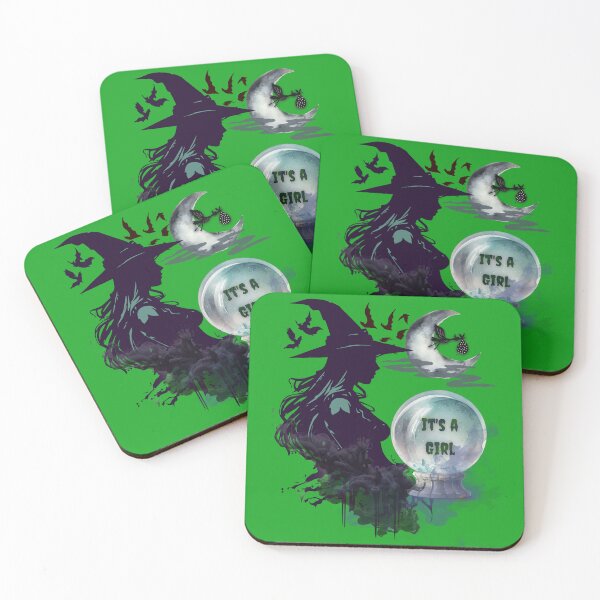 Item preview, Witch Expecting a baby girl - Halloween Baby Shower designed and sold by Joanna Suede.