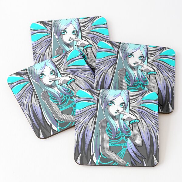 Item preview, Anime goth girl designed and sold by Nicorpse-Merch.