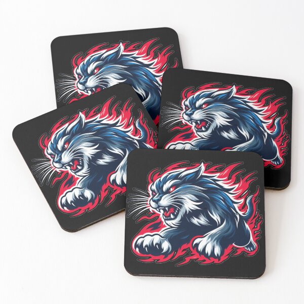 Item preview, Angry Cat with Flames , Unleashed Fury designed and sold by Coollzone.